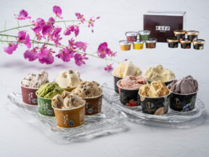 銀座千疋屋×花園万頭　冬のアイスセレクション