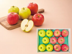 青森県産サンふじりんご＆王林（3㎏）