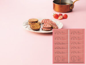 ザ・スウィーツ　苺キャラメルサンドクッキー