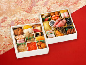 【日本料理 なだ万】冷凍おせち二段「正月万菜（しょうがつまんざい）」