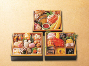 札幌市中央卸売市場発北都膳 三段重