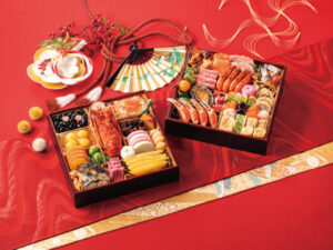 京風特大おせち　大納言 二段重