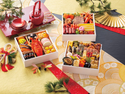 京風おせち　福禄寿 三段重