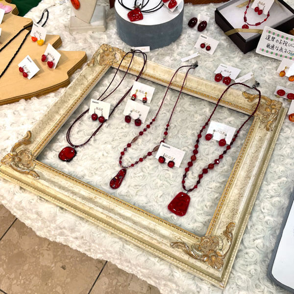 〈HGF〉フュージングガラスアクセサリー